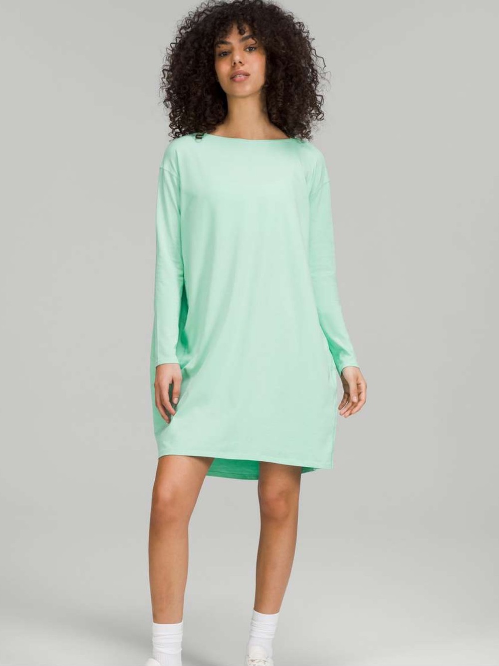 Lululemon Back In Action Long Sleeve Dress